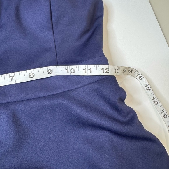 City Studio Navy Backless Bow A-Line Dress size 5 - Picture 9 of 12